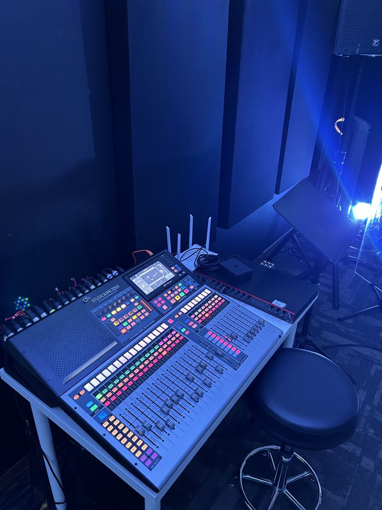 Professional Mixer and Audio Equipment
